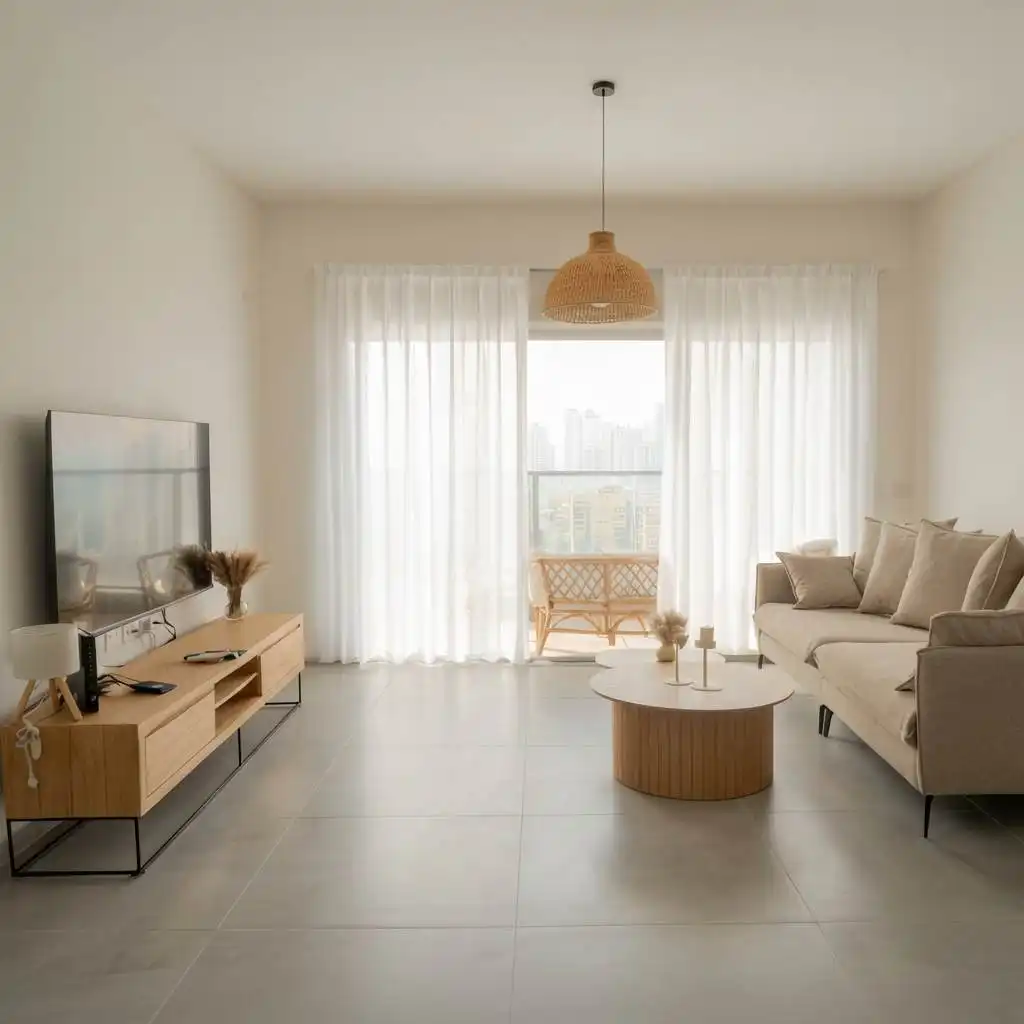 Luxury 4-Bedroom Tower Apartment with Panoramic Sea Views, Balcony and Mamad in Bat Yam