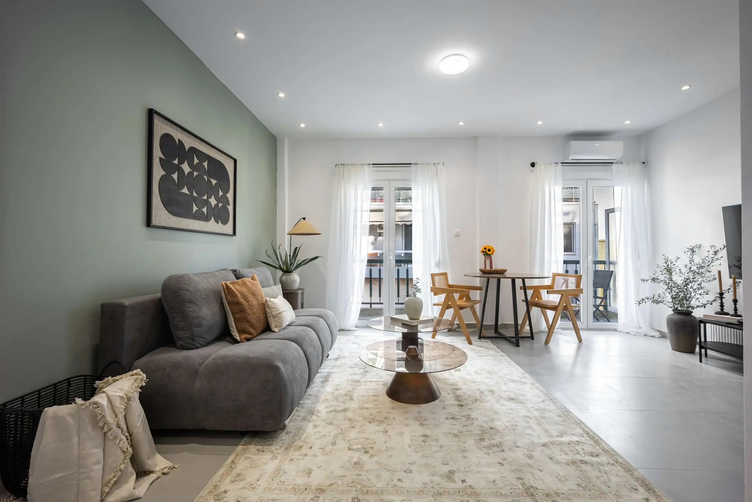 Spacious 1-Bedroom Apartment in Pangrati with Balcony