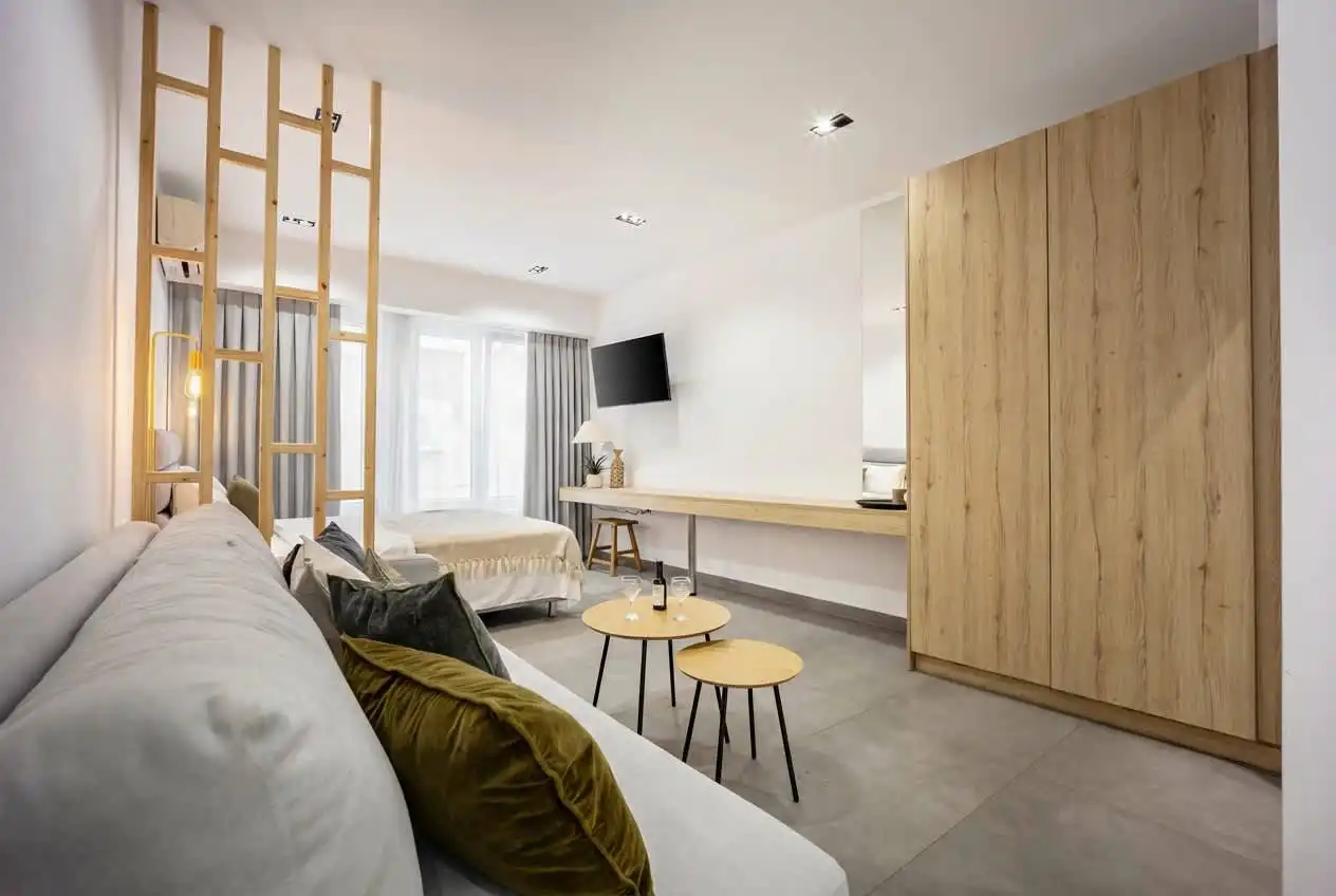 Generous Studio in Syntagma with Sofa Bed